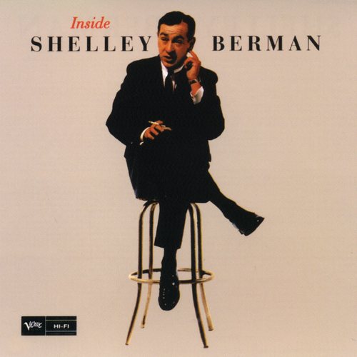 Inside Shelley Berman comedy album cover.
